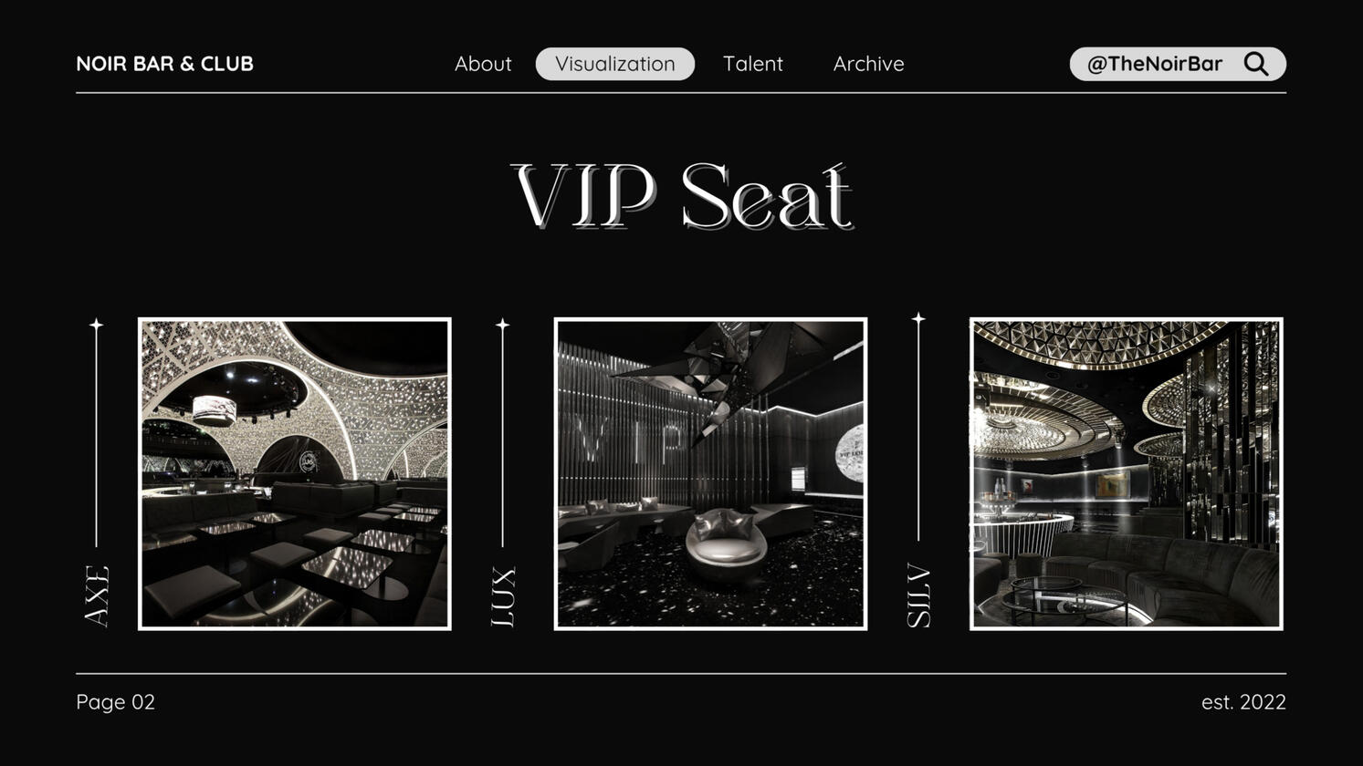 VIP Seats are perfect for groups looking to enjoy food and drinks together in an exclusive setting. Designed for those who want a premium experience, it’s accommodating up to 10 guests, includes 3 talents and 1 bartender. Exclusively for GDM.